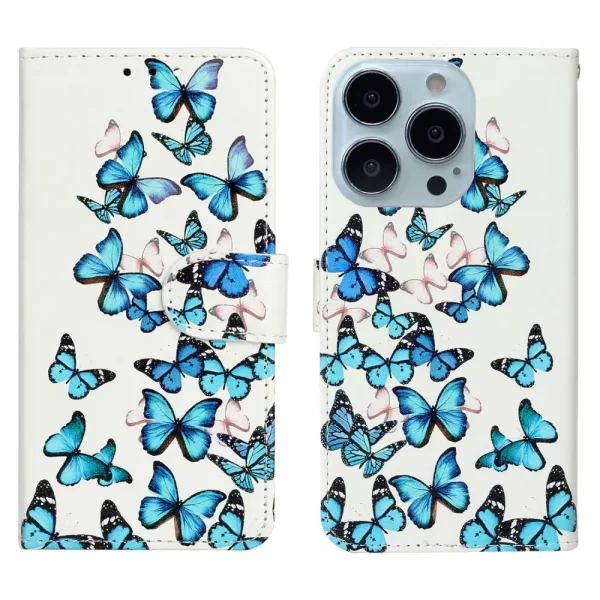 iPhone 13 Pro Max fodral - Blue Butterflies