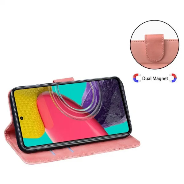 Samsung Galaxy A14 premium plånboksfodral - Rosa - Bild 3