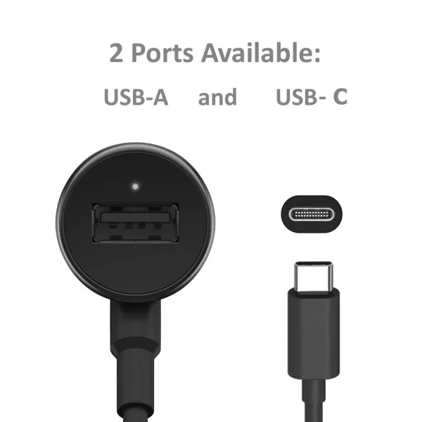 TurboPower 36 Dual Port Car charger w/ USB-C - Bild 5