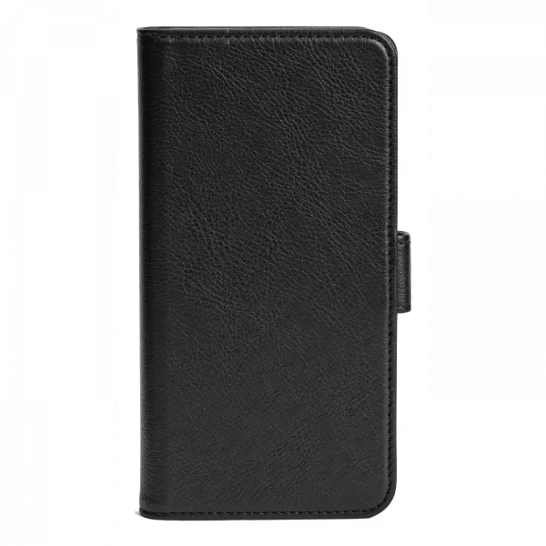 Essentials Samsung S21 FE PU wallet, detach, 3 cards, Black