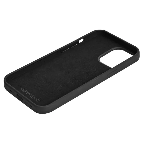 iPhone 13 Pro Max silicone back cover,Black - Bild 3