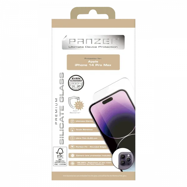 iPhone 14 Pro Max Full-Fit Silicate Glass - Bild 2