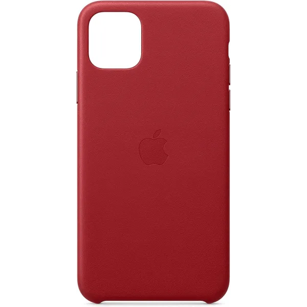 Apple iPhone 11 Pro Max Leather Case - (Product) RED