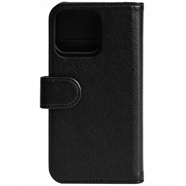 iPhone 12/12 Pro PU wallet, detach, 3 cards, Black - Bild 3