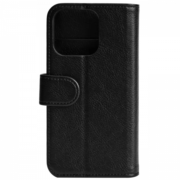 iPhone 13 Mini PU wallet, 3 cards, Black - Bild 2