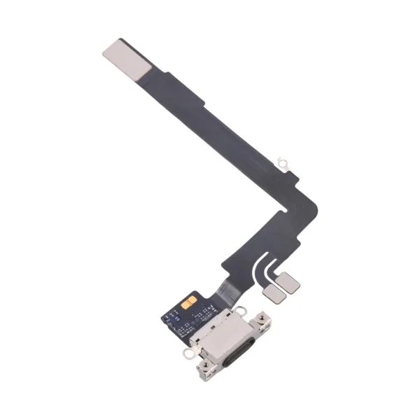 iPhone 16 Pro Laddningskontakt Flexkabel Original Svart - Bild 2