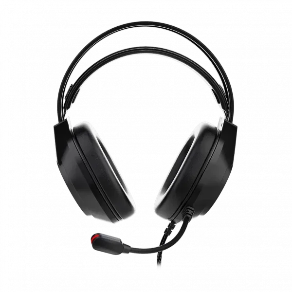 Deltaco Gaming DH220 stereo headset, USB, RGB - svart - Bild 2